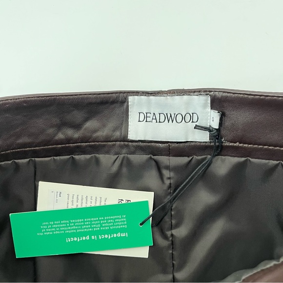 Deadwood Leather Hot Shorts Small - Picture 4 of 13